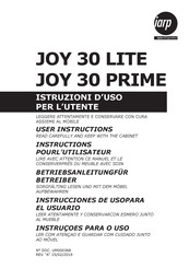 IARP JOY 30 PRIME Instrucciones De Uso