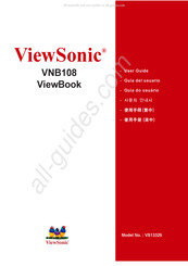 ViewSonic ViewBook VNB108 Guia Del Usuario