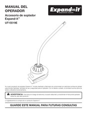 Expand-it UT15519E Manual Del Operador