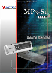 AIPTEK MP3-S1 Manual Del Usuario