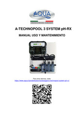 Aqua A-TECHNOPOOL 3 SYSTEM pH-RX Manual Uso Y Mantenimiento