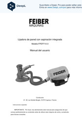 Feider FEIBER FPEP710-3 Manual Del Usuario