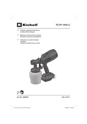 EINHELL TC-SY 18/60 Li Manual Del Usuario