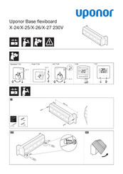 Uponor Base flexiboard X-24 Instrucciones De Montaje