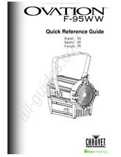 Chauvet Professional F-95WW Guía De Referencia Rápida