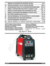 Cebora POWER TIG 1640 DC HF Manual De Instrucciones