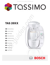 Bosch TASSIMO AMIA TAS 20 Serie Instrucciones De Uso