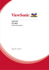 ViewSonic VOT133 Guia Del Usuario