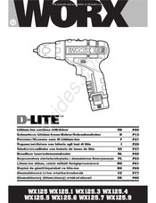 Worx WX125.3 Manual Original