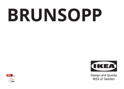 IKEA BRUNSOPP Manual Del Usuario