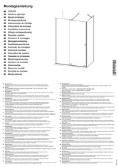 HÜPPE 10476487 Instrucciones De Montaje