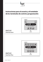 Bpt OH/T.01 Manual Del Usuario