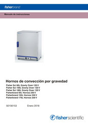 Thermo Fisher Scientific Fisher Sci 60L Gravty Oven 120 V Manual De Instrucciones