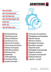 Armstrong BGPA N Instrucciones De Servicio