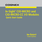 Cognex In-Sight CIO-MICRO-CC Guia De Inicio Rapido