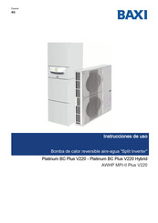 Baxi AWHP MPI-II Plus Instrucciones De Uso