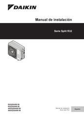 Daikin RXQ25AMV1B Manual De Instalación