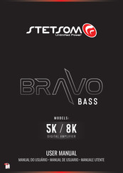 StetSom BRAVO BASS 5K Manual Del Usuario