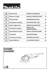 Makita GA5080R Manual De Instrucciones