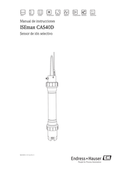 Endress+Hauser ISEmax CAS40D Manual De Instrucciones