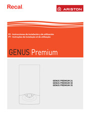 Ariston Recal GENUS PREMIUM 30 Instrucciones De Instalación Y De Utilización