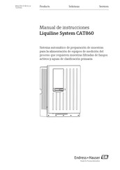 Endress+Hauser Liquiline System CAT860 Manual De Instrucciones