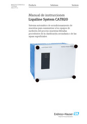 Endress+Hauser Liquiline System CAT82 Manual De Instrucciones
