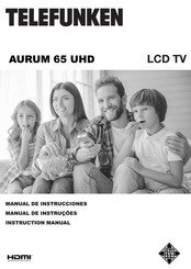 Telefunken AURUM 65 UHD Manual De Instrucciones