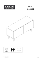 MAISONS DU MONDE ARTIC 216364 Manual Del Usuario