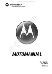 Motorola V266 Manual Del Usuario