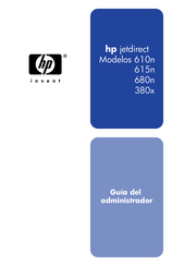 HP jetdirect 615n Manual De Instrucciones