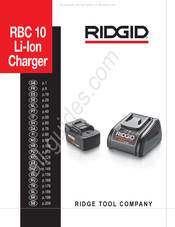 RIDGID RBC 10 Manual Del Usuario