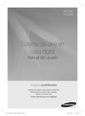 Samsung HT-C729 Manual Del Usuario