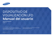 Samsung UD46C-B Manual Del Usuario