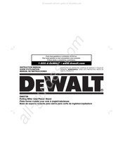 DeWalt DWX726 Manual De Instrucciones