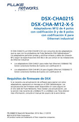 Fluke Networks DSX-CHA-M12-X-S Guia De Inicio Rapido