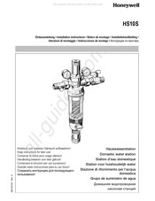 Honeywell HS10S Instrucciones De Montaje