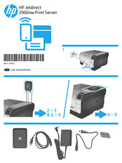 HP Jetdirect 2900nw Manual De Instrucciones