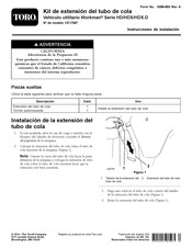 Toro Workman HDX-D Serie Instrucciones De Instalación