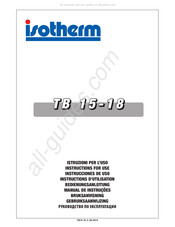 Isotherm TB18 Instrucciones De Uso