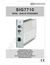 Fracarro SIG7710 Instrucciones De Uso