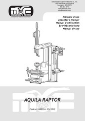 Mondolfo Ferro AQUILA RAPTOR Manual De Uso