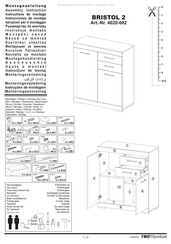 FMD Furniture 4020-002 Instrucciones De Montaje