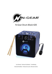 N-Gear Drum Block 420 Manual De Usario