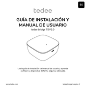 tedee TBV1.0 Guía De Instalación Y Manual De Usuario