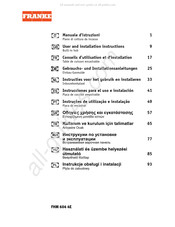 Franke FHM 604 4E Instrucciones Para El Uso E Instalacion
