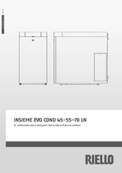 Riello INSIEME EVO COND Serie Instrucciones Para El Instalador