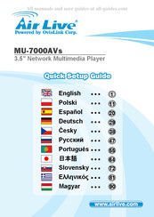 Air Live MU-7000AVs Guia De Inicio Rapido