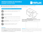 firplak TIZIANO Instrucciones De Ensamble