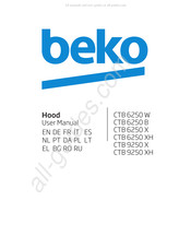 Beko CTB 6250 B Manual Del Usuario